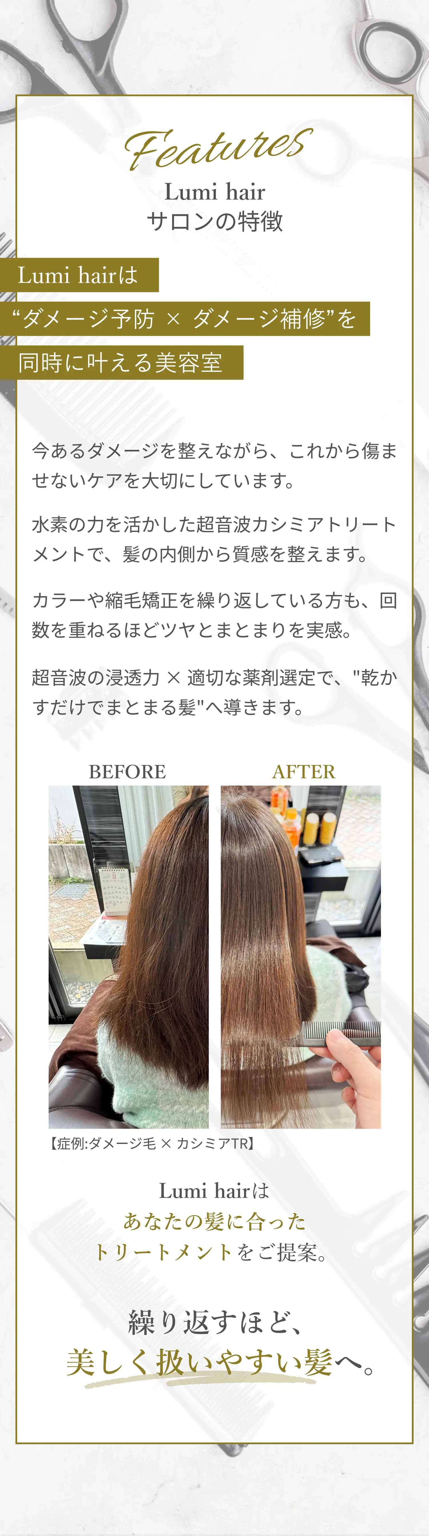 サロンの特徴